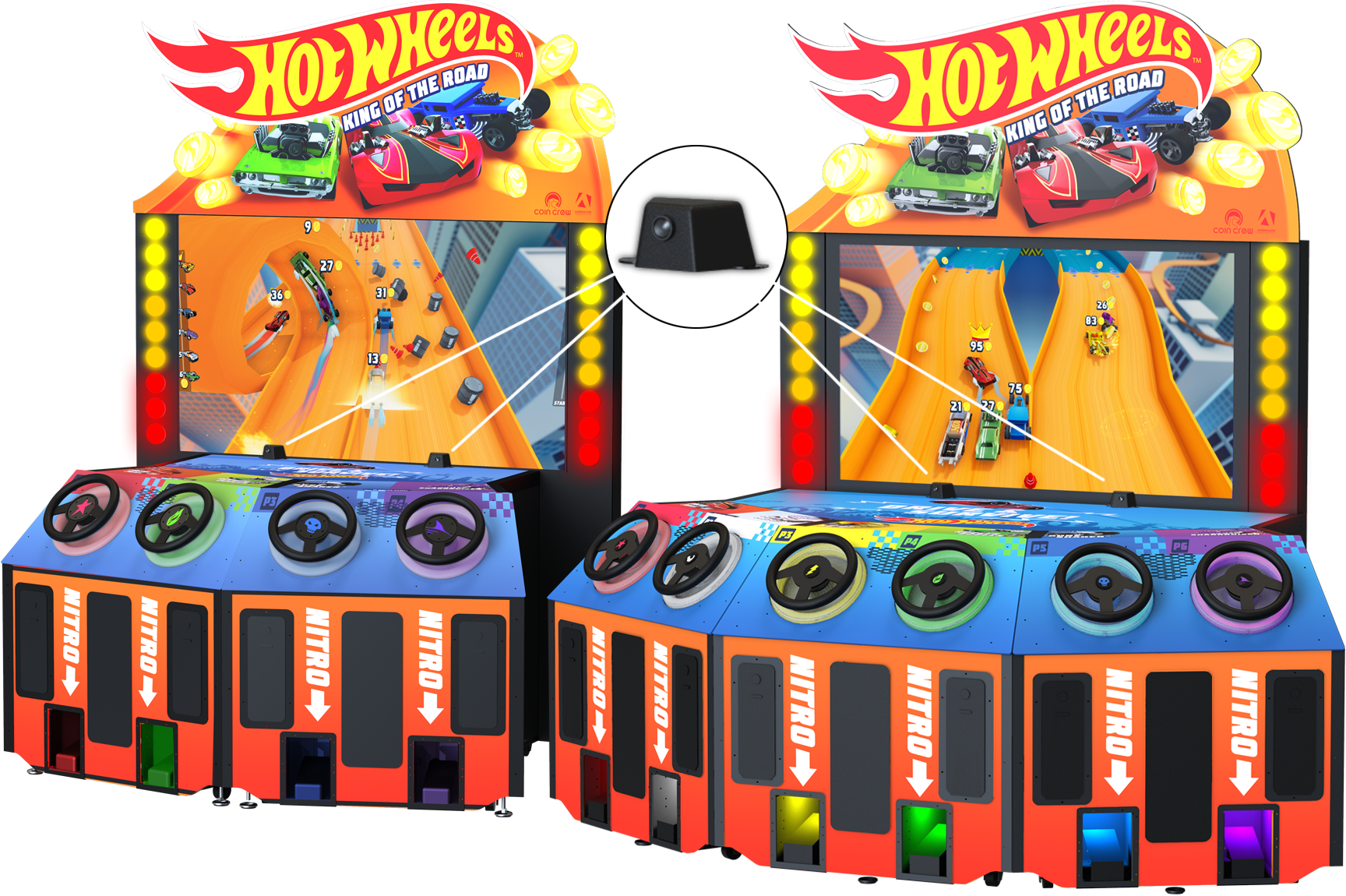 Hot Wheels 4-Player & 6-Player - Click Image to Close